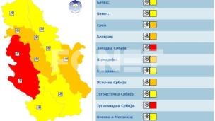 Crveni alarm na zapadu Srbije